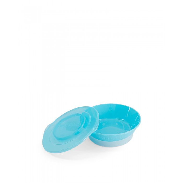 Μπολ Φαγητού Αντιολισθητικό 6+ Μηνών Pastel blue, Twistshake 